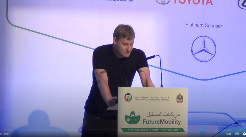 FutureMobility conference in UAE